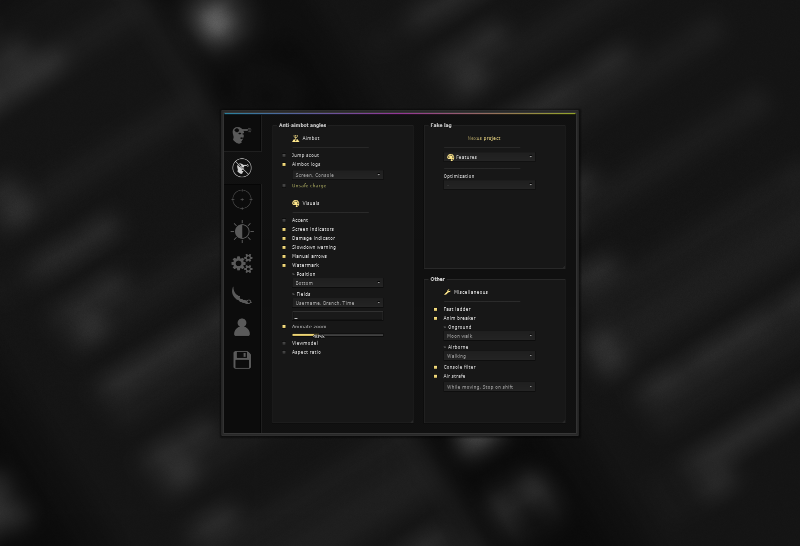Gamesense details