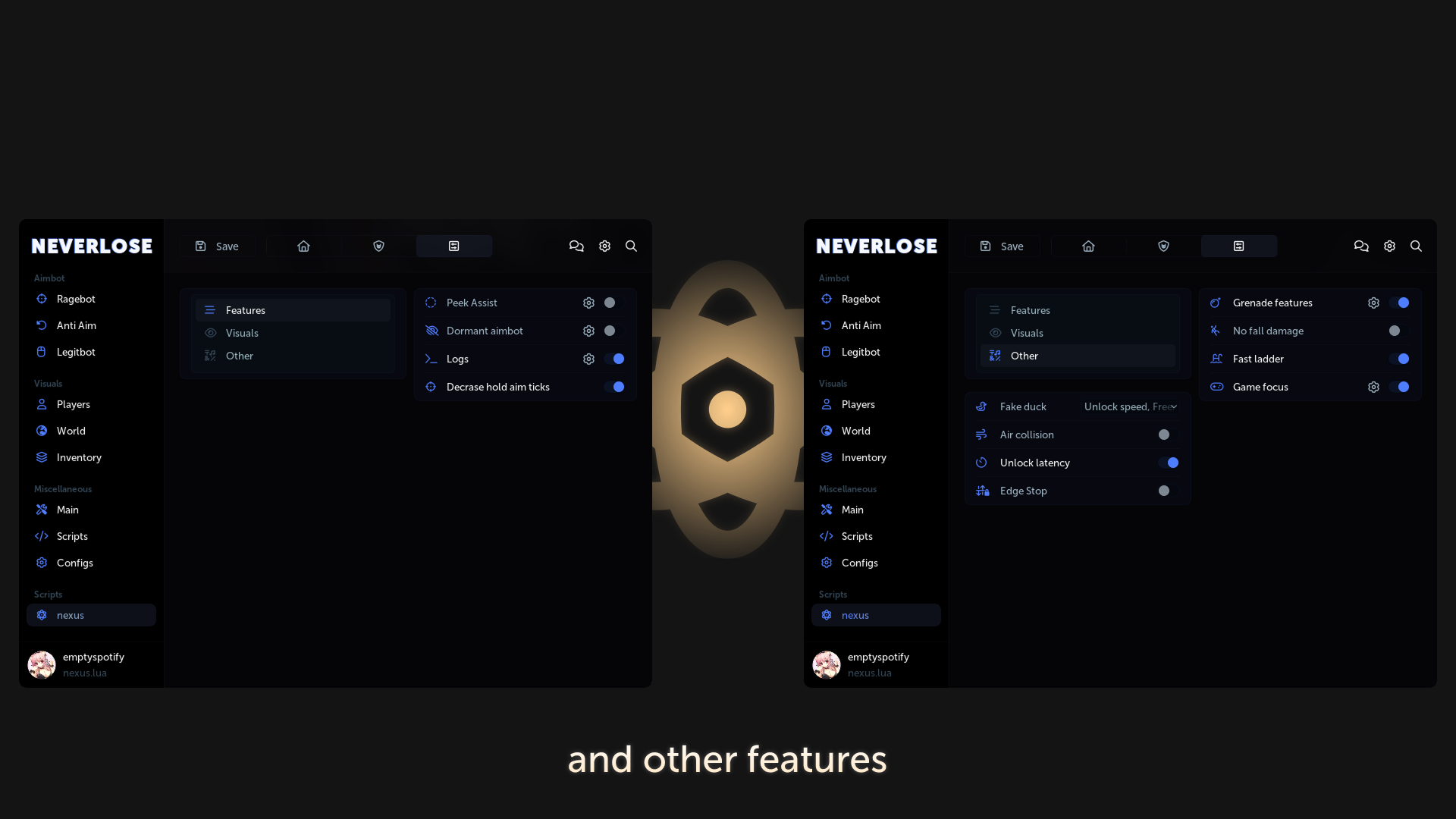 Neverlose details